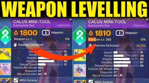 fastest way to level weapons destiny 2